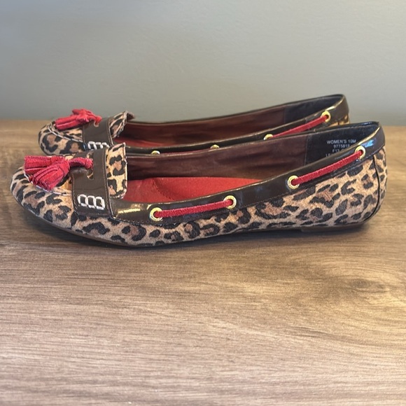 SPERRY, Top sliders, LAUREL DARK BROWN / LEOPARD WOMANS 10M - Picture 8 of 13